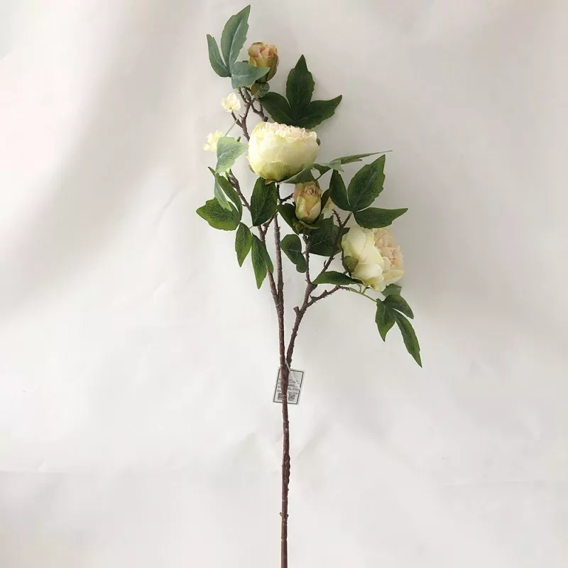 人工牡丹の絹の花