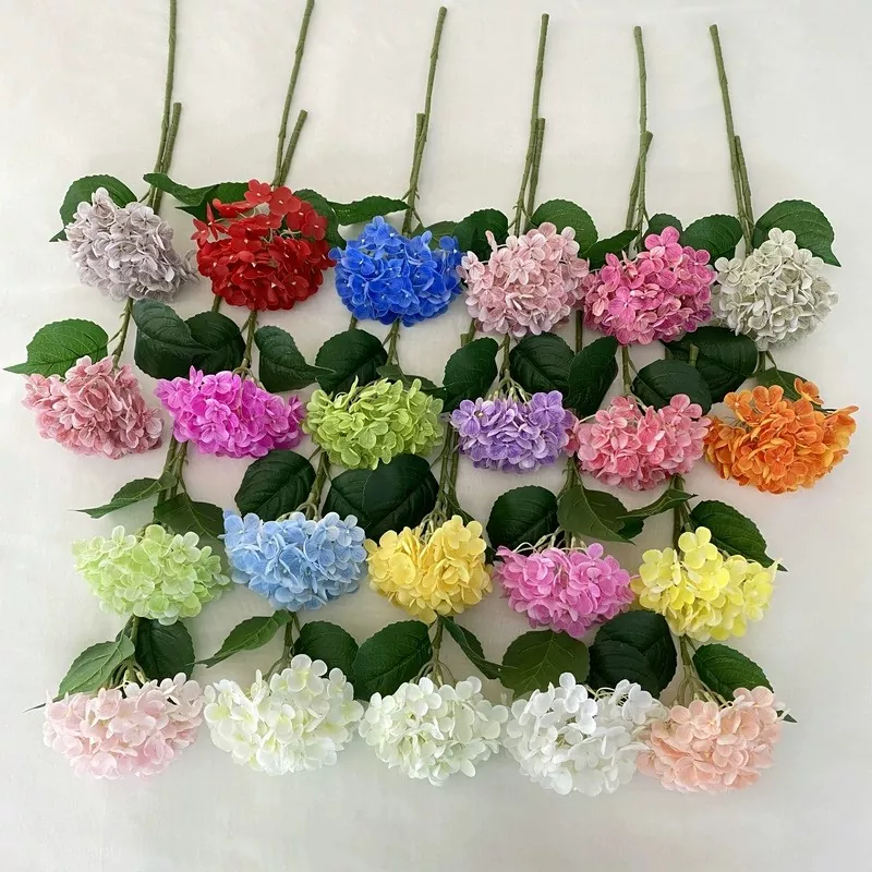 アジサイの本物のタッチ人工花